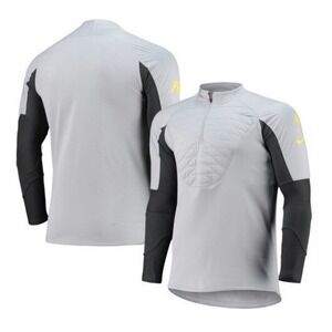 Liverpool Nike 2021/22 Strike Drill Performance Raglan Quarter-Zip Top Medium‎
